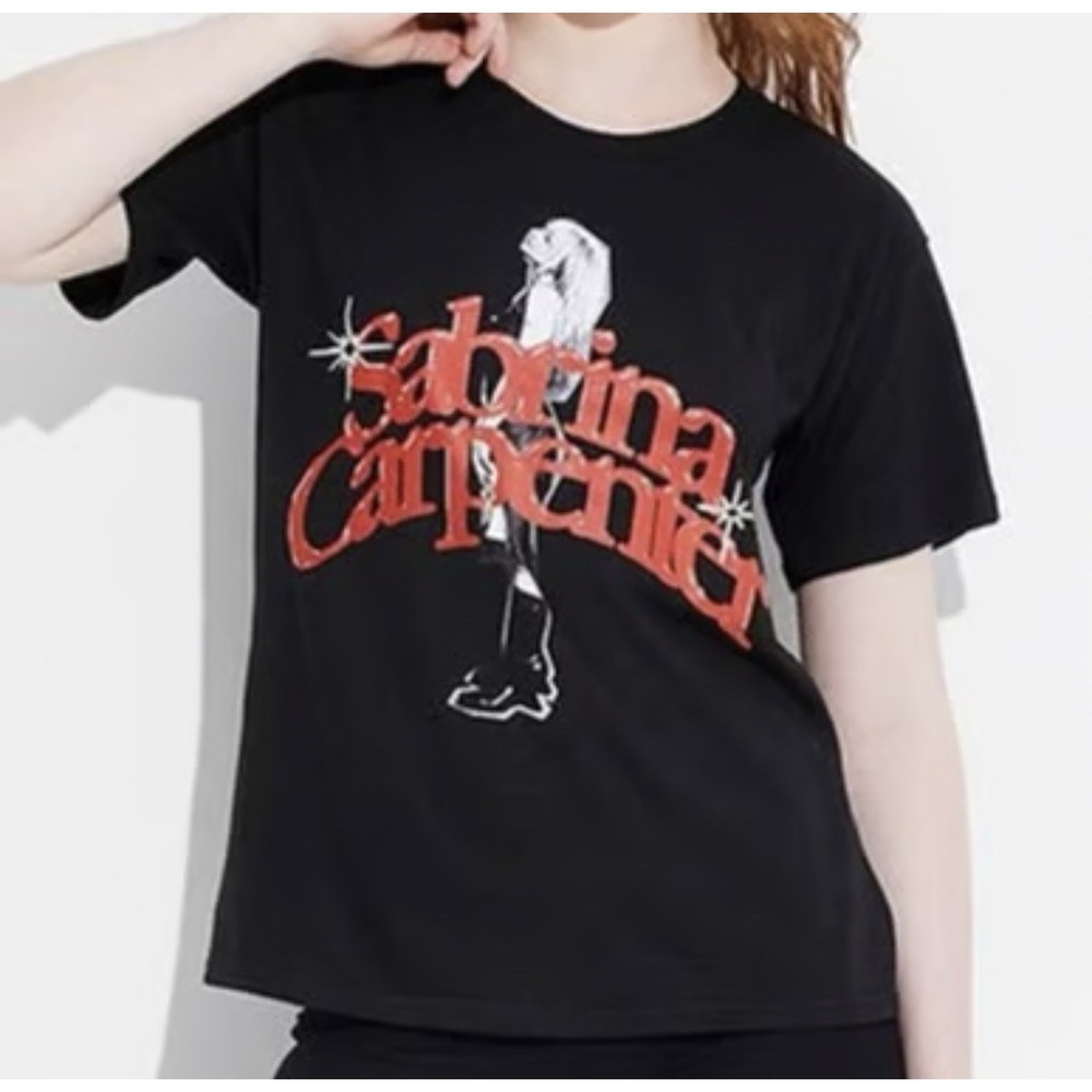 Sabrina Carpenter Official Merchandise Short Sleeve Graphic Shirt Size XL